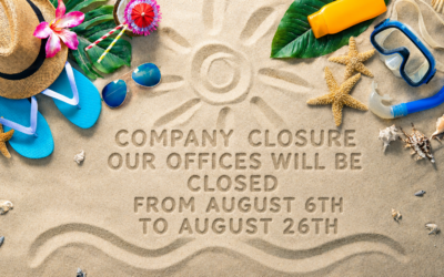 company summer closure